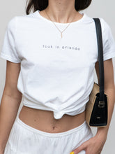 Load image into Gallery viewer, Vintage x Made in Canada x DEADSTOCK FCUK Orlando Tee (XS-M)