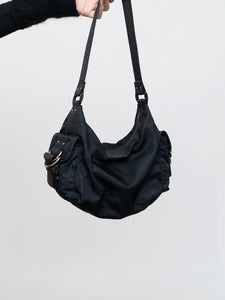Vintage x RALPH LAUREN Black Nylon Purse