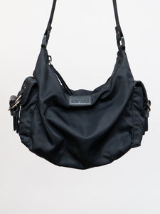 Vintage x RALPH LAUREN Black Nylon Purse