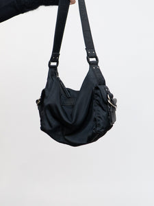 Vintage x RALPH LAUREN Black Nylon Purse