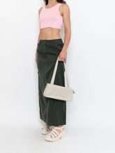 Load image into Gallery viewer, Vintage x Made in Hong Kong x Cotton Forest Green Maxi Skirt (M, L)