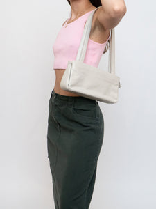 Vintage x Made in Hong Kong x Cotton Forest Green Maxi Skirt (M, L)