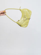 Load image into Gallery viewer, Vintage x Lime Green Studded Purse