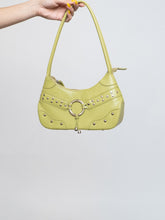 Load image into Gallery viewer, Vintage x Lime Green Studded Purse