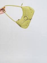 Load image into Gallery viewer, Vintage x Lime Green Studded Purse