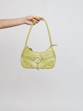 Load image into Gallery viewer, Vintage x Lime Green Studded Purse