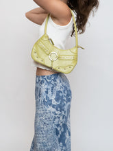 Load image into Gallery viewer, Vintage x Lime Green Studded Purse