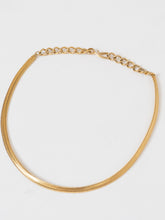 Load image into Gallery viewer, Vintage Gold Plated Chain Choker Necklace