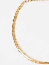 Load image into Gallery viewer, Vintage Gold Plated Chain Choker Necklace