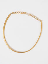Load image into Gallery viewer, Vintage Gold Plated Chain Choker Necklace