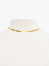 Load image into Gallery viewer, Vintage Gold Plated Chain Choker Necklace