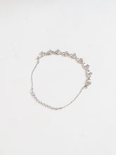 Load image into Gallery viewer, Vintage x Silver &quot;X&#39; Rhinestone Choker Necklace
