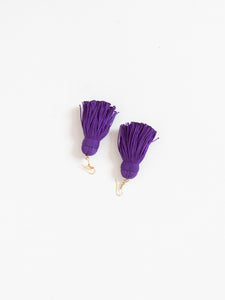 Made in Mexico x Purple Fringe Earring