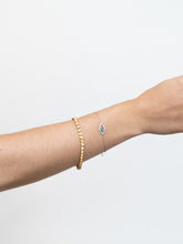 Load image into Gallery viewer, Vintage x Gold Circle Rhinestone Bracelet