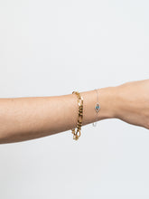 Load image into Gallery viewer, Vintage x Gold Plated Thick Figaro Gold Chain Bracelet