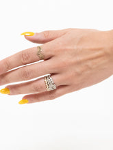 Load image into Gallery viewer, Vintage x 10K GOLD Textured Triangle Ring