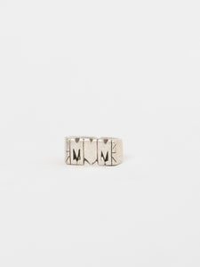 Vintage x 925 SILVER 'Mom' Ring
