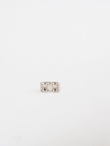 Vintage x 925 SILVER 'Mom' Ring