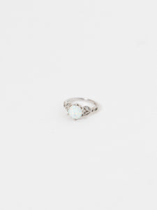 Irridescent Pearl x 925 SILVER Ring