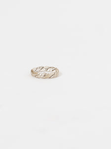 Vintage x 925 Silver Knot Ring