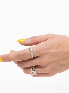 Vintage x 925 Silver Knot Ring