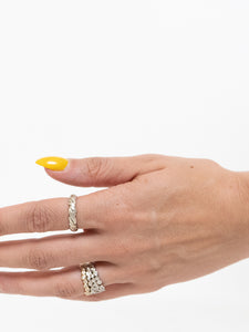 Vintage x 925 Silver Knot Ring