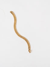 Load image into Gallery viewer, Vintage x Thick Gold Textured Bracelet