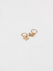 Vintage x Mini Butterfly Gold Plated Earrings
