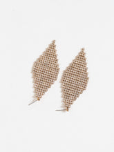 Load image into Gallery viewer, Vintage x Gold Mini Rhinestone Diamond Earrings