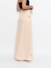 Load image into Gallery viewer, Vintage x Panelled Nude Maxi Skirt (XS, S)