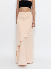 Load image into Gallery viewer, Vintage x Panelled Nude Maxi Skirt (XS, S)