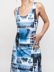 Vintage x NYC AOP Patterned Dress (XS-M)