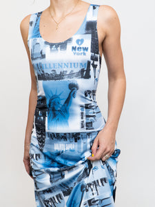Vintage x NYC AOP Patterned Dress (XS-M)