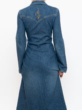 Load image into Gallery viewer, Vintage x Made in USA x BABY PHAT Denim Dress (M)
