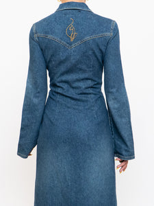 Vintage x Made in USA x BABY PHAT Denim Dress (M)