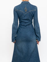 Load image into Gallery viewer, Vintage x Made in USA x BABY PHAT Denim Dress (M)