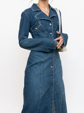 Load image into Gallery viewer, Vintage x Made in USA x BABY PHAT Denim Dress (M)