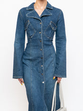Load image into Gallery viewer, Vintage x Made in USA x BABY PHAT Denim Dress (M)