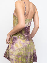 Load image into Gallery viewer, Modern  x Green And Purple Textured Dress (XS, S)