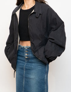 Vintage x Made in Hong Kong x Black Weather Proof Windbreaker (XS-XL)