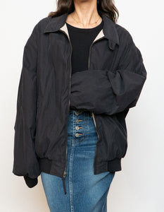 Vintage x Made in Hong Kong x Black Weather Proof Windbreaker (XS-XL)
