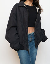 Load image into Gallery viewer, Vintage x Made in Hong Kong x Black Weather Proof Windbreaker (XS-XL)