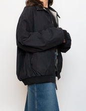 Load image into Gallery viewer, Vintage x Made in Hong Kong x Black Weather Proof Windbreaker (XS-XL)