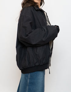 Vintage x Made in Hong Kong x Black Weather Proof Windbreaker (XS-XL)