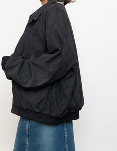Vintage x Made in Hong Kong x Black Weather Proof Windbreaker (XS-XL)
