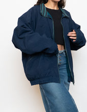 Load image into Gallery viewer, Vintage x Made in Canada x ADIDAS Navy Windbreaker (S-XL)