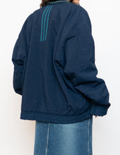 Load image into Gallery viewer, Vintage x Made in Canada x ADIDAS Navy Windbreaker (S-XL)