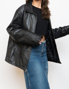 Vintage x GAP Genuine Leather Faded Jacket (XS-M)