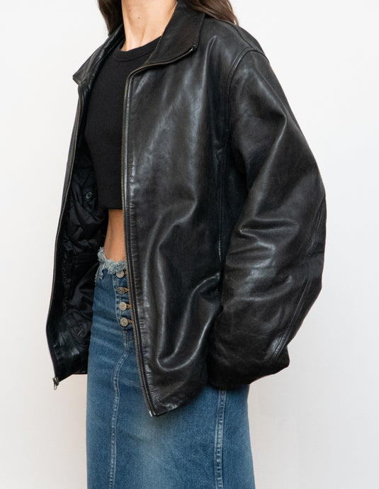 Vintage x GAP Genuine Leather Faded Jacket (XS-M)