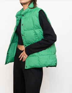 Vintage x Green Light Down Puffer Vest (XS-M)